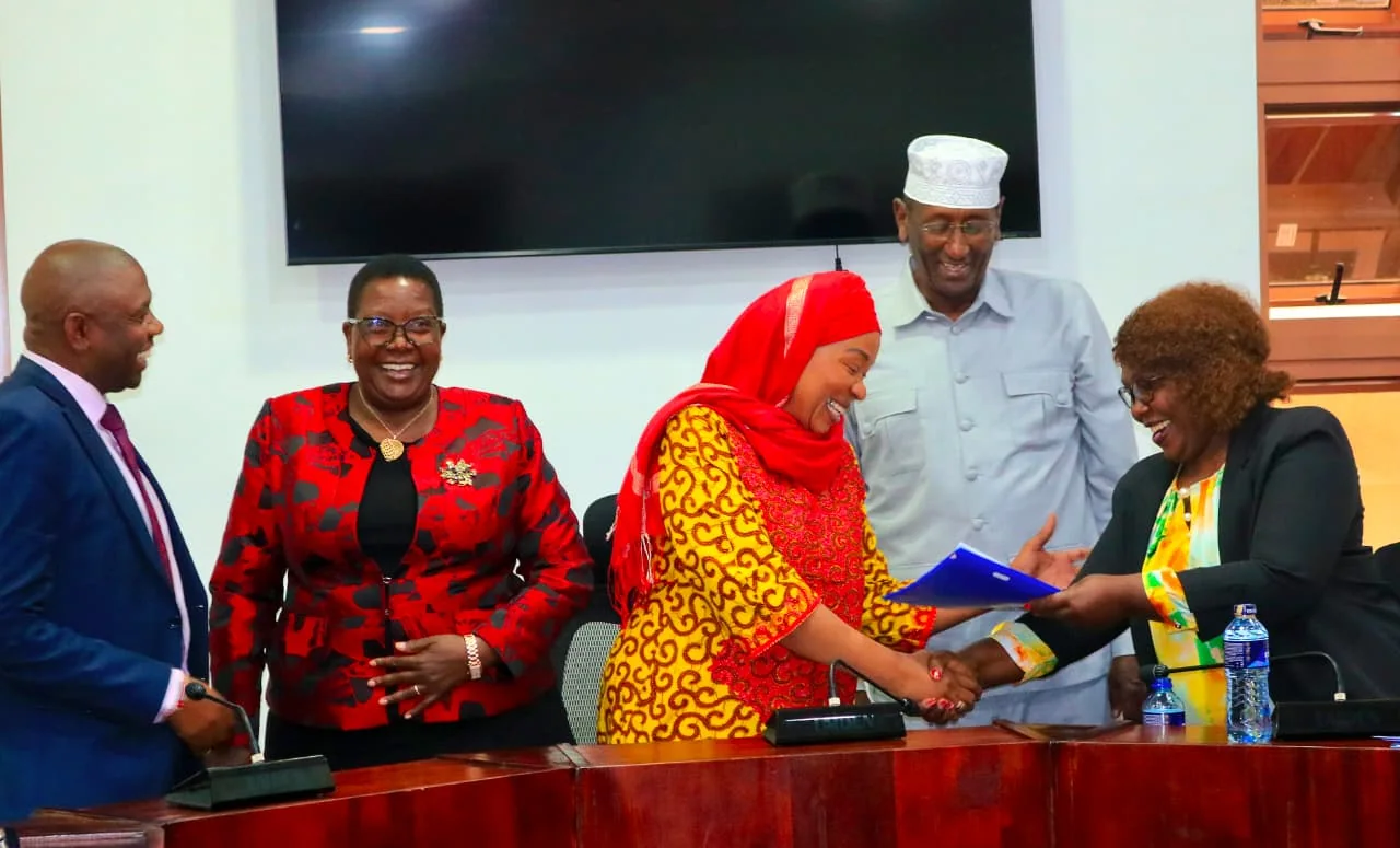 Hamida Kibwana at the September 2026 committee handover